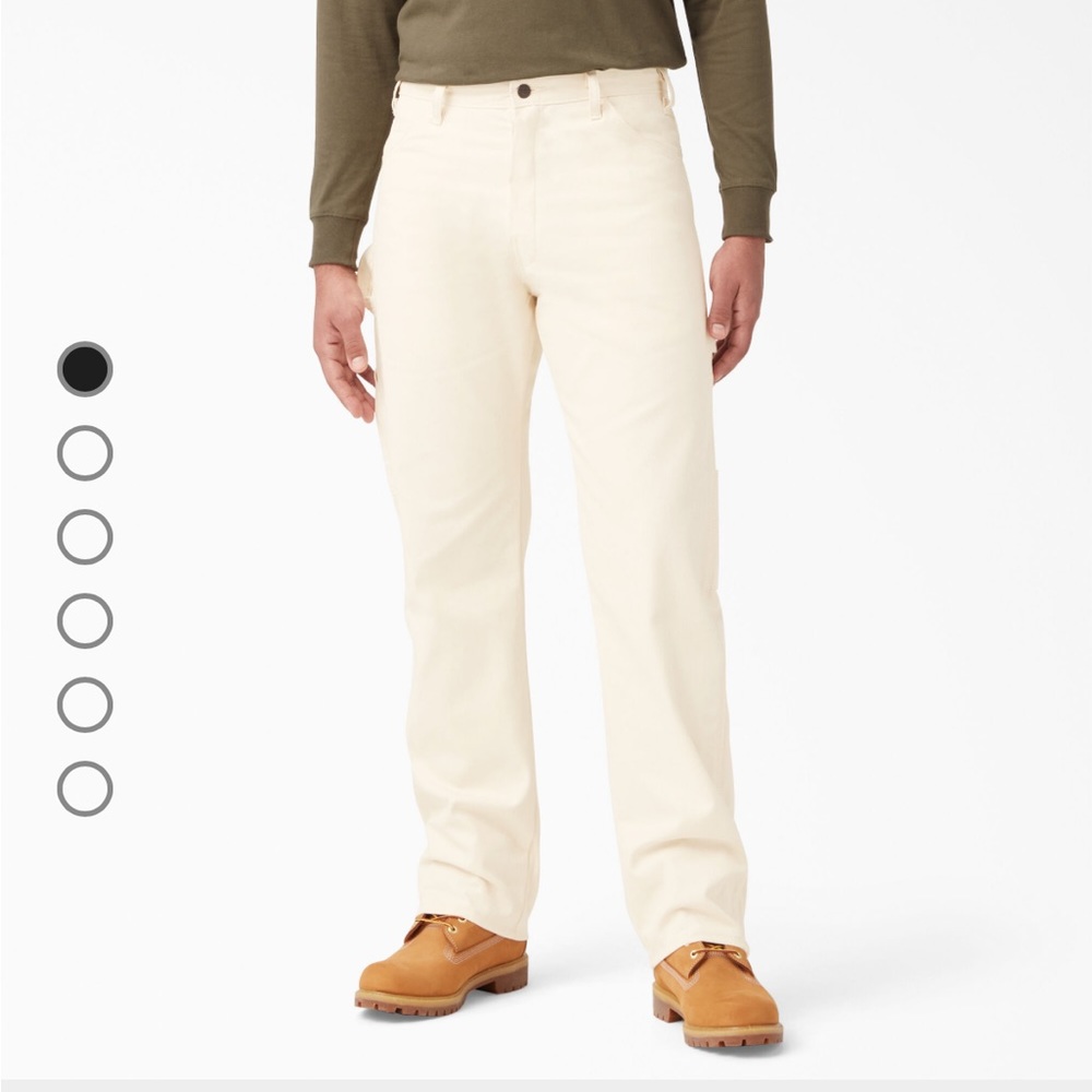 Dickies Utility pant. New with tags. Cream. Size 34x 34